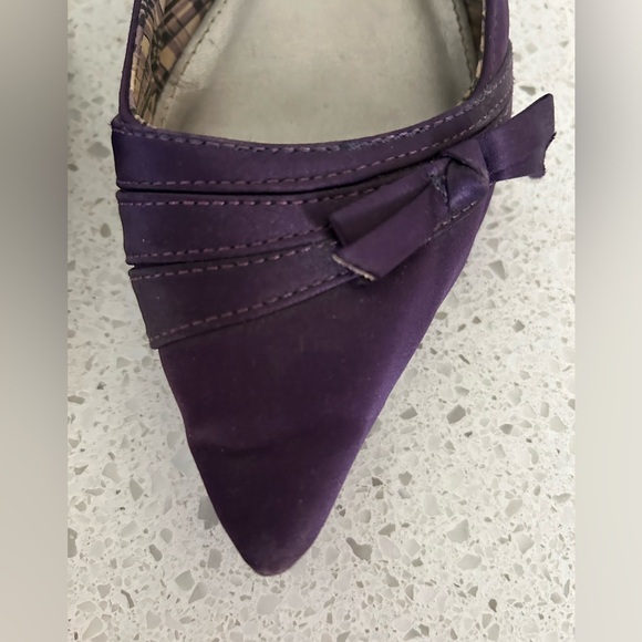 💜🐱Kitten Heels with Bow 🎀 Detail Size 7 - Picture 7 of 7